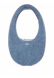 Coperni denim-effect Swipe bag - Blu