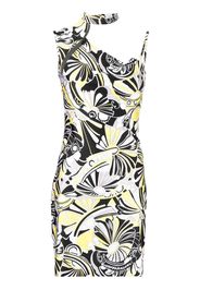 Coperni abstract-print cut-out dress - Nero