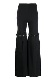 Coperni hybrid flared trousers - Nero