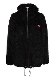 Coperni textured zipped hooded jacket - Nero