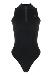 Coperni zip-up sleeveless bodysuit - Nero