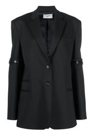 Coperni single-breasted long-sleeve blazer - Nero