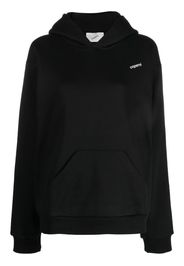 Coperni logo-print long-sleeved hoodie - Nero