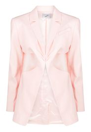 Coperni twisted cut-out blazer - Rosa