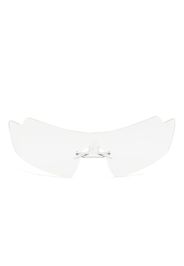 Coperni oversize frameless sunglasses - Bianco