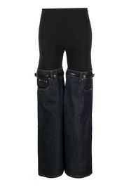 Coperni Jeans Hybrid svasati - Nero