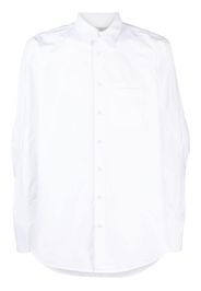 Coperni chest-pocket cotton shirt - Bianco