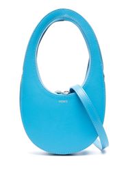 Coperni mini Swipe leather crossbody bag - Blu