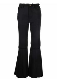 CORMIO high-waisted flared trousers - Nero