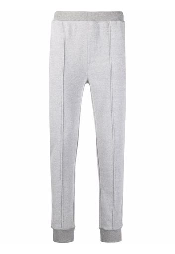 Corneliani logo-patch cotton track pants - Grigio