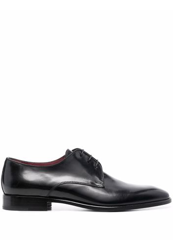 Corneliani leather derby shoes - Nero