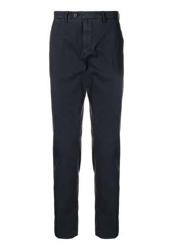 Corneliani slim-fit chino trousers - Blu