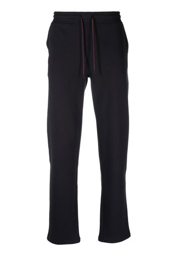 Corneliani drawstring slim-cut trousers - Blu