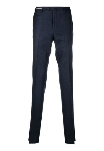 Corneliani wool and cotton-blend trousers - Blu