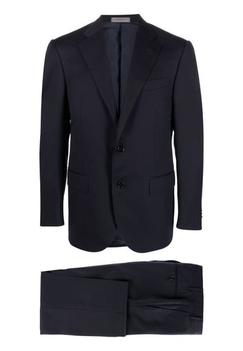 Corneliani single-breasted virgin-wool suit - Blu