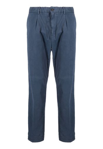 Corneliani straight-leg chino trousers - Blu