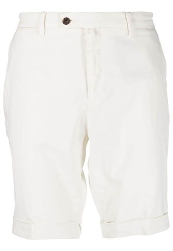 Corneliani cotton-lyocell bermuda shorts - Bianco