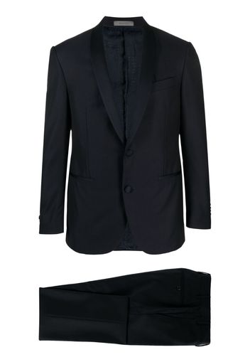 Corneliani shawl-lapel single-breasted suit - Blu