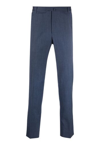 Corneliani Pantaloni sartoriali con zip - Blu