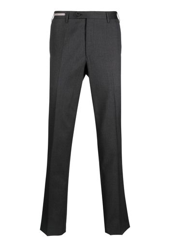 Corneliani pressed-crease tailored trousers - Grigio