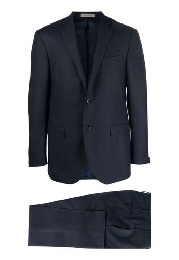 Corneliani single-breasted wool suit - Blu