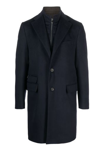 Corneliani layered single-breasted blazer - Blu