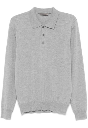 Corneliani Polo in lana vergine - Grigio