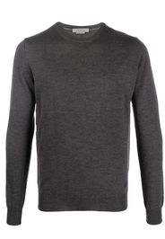 CORNELIANI crew-neck long-sleeve jumper - Grigio