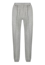 Corneliani elastic-waist straight-leg track pants - Grigio