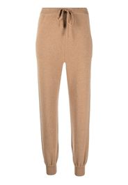 CORTE DI KEL drawstring knit trousers - Toni neutri