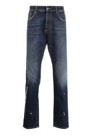 costume national contemporary Jeans slim con stampa - Blu