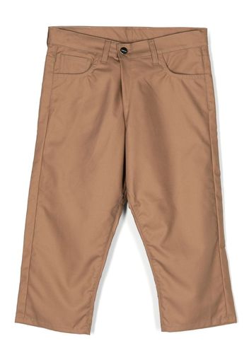 Costumein straight-leg cotton chinos - Marrone