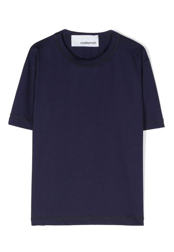 Costumein round-neck cotton T-shirt - Viola