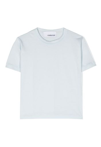 Costumein short-sleeve cotton T-shirt - Blu