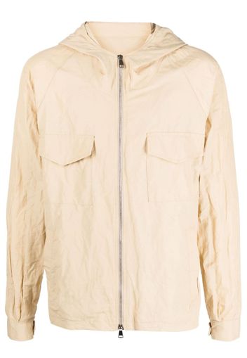 Costumein zip-up hooded jacket - Toni neutri