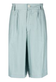 Costumein knee-length tailored shorts - Blu