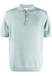 Costumein short-sleeve knitted polo shirt - Verde