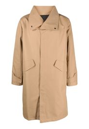 Costumein oversized-collar trench coat - Toni neutri