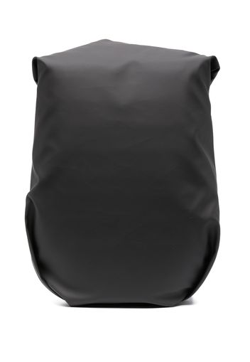 Côte&Ciel foldover-design padded backpack - Nero