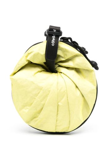 Côte&Ciel AÓOS extra small round bag - Giallo