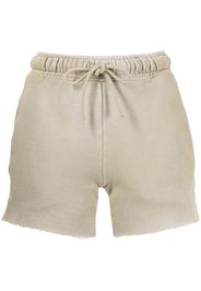 Cotton Citizen Shorts sportivi con effetto schiarito - Giallo