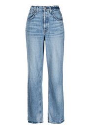 Cotton Citizen Kate mid-rise straight-leg jeans - Blu