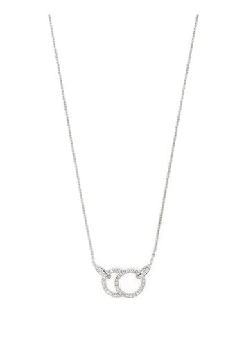 Courbet Orecchini Celeste in oro bianco 18kt con diamanti - Argento