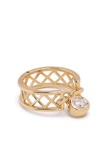 Courbet anello in oro 18kt con diamanti