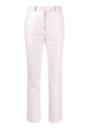 Courrèges Pantaloni slim - Rosa