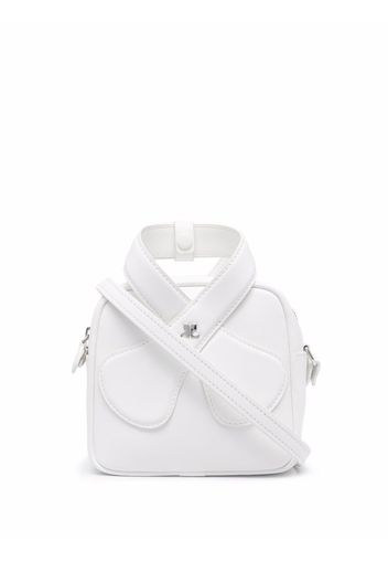 Courrèges Borsa tote Loop - Bianco