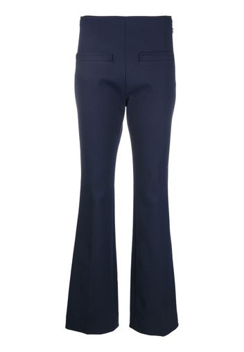 Courrèges Pantaloni a vita alta - Blu