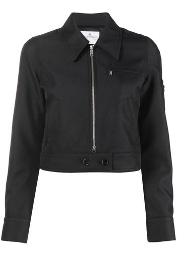 Courrèges zip-up bomber jacket - Nero