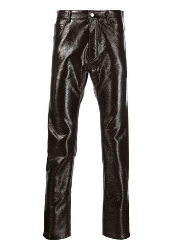 Courrèges Pantaloni skinny - Marrone