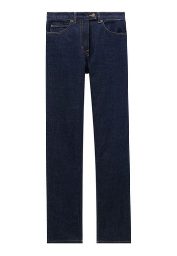 Courrèges straight-leg cut jeans - Blu